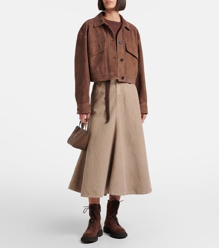 Pullover in misto cashmere e seta con lamé - Brunello Cucinelli - Modalova