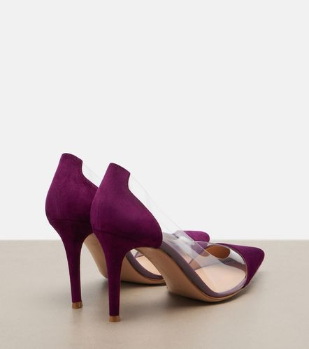 Pumps Plexi in suede e TPU - Gianvito Rossi - Modalova