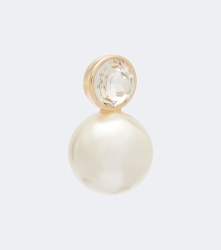 Orecchini con cristalli e perle-bijoux - Carolina Herrera - Modalova