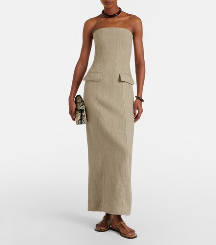 Toteme Maxikleid aus Leinen - Toteme - Modalova