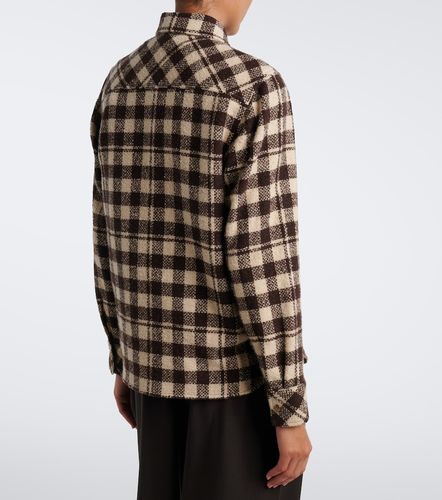 Hemdjacke aus einem Wollgemisch - Moncler - Modalova
