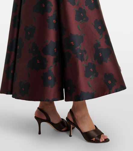 Abito bustier Jannie con stampa floreale - Emilia Wickstead - Modalova