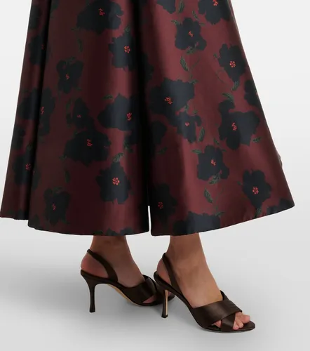 Vestido bustier Jannie floral drapeado - Emilia Wickstead - Modalova