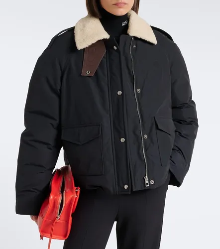 Loewe Wattierte Jacke mit Shearling - Loewe - Modalova