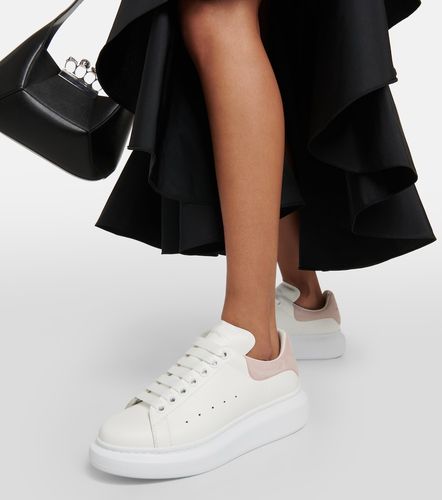McQueen Oversized leather sneakers - McQueen - Modalova