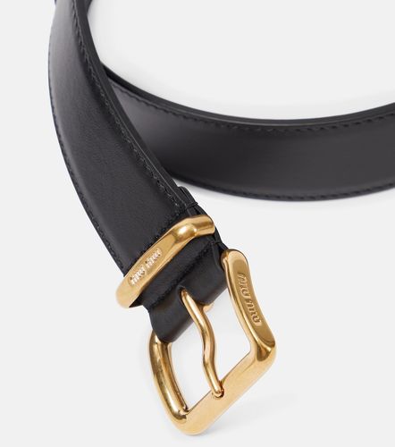 Miu Miu Leather belt - Miu Miu - Modalova