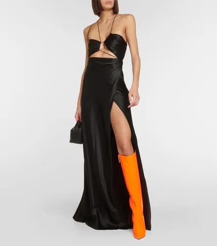 Botas altas de charol - Alexandre Vauthier - Modalova