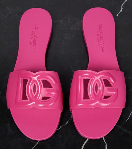 Dolce&Gabbana DG rubber slides - Dolce&Gabbana - Modalova