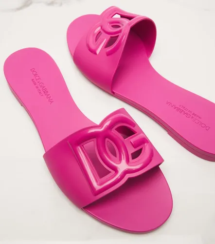 Dolce&Gabbana DG rubber slides - Dolce&Gabbana - Modalova
