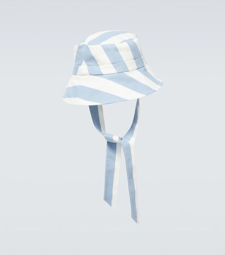 Cappello da pescatore in cotone a righe - King & Tuckfield - Modalova