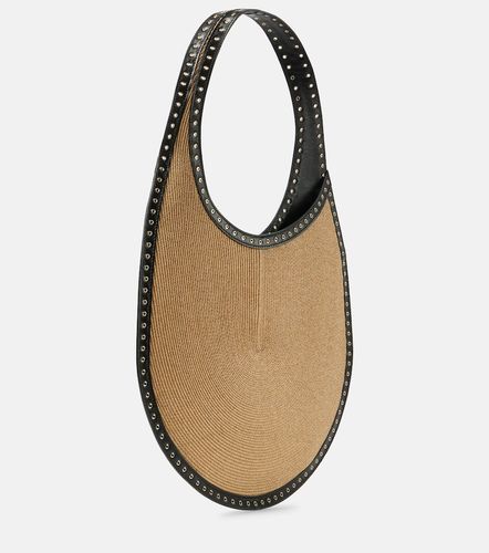 One Piece Medium paper straw shoulder bag - Alaia - Modalova
