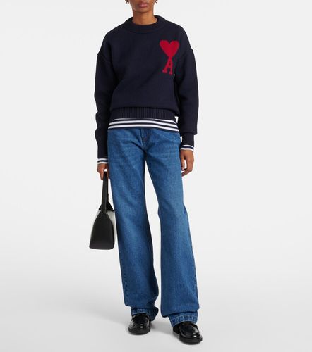 Ami Paris Ami De Cour wool sweater - Ami Paris - Modalova