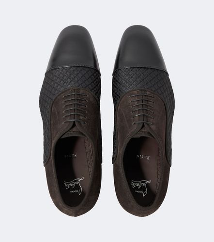 Stringate Oxford Greggo con pelle e suede - Christian Louboutin - Modalova