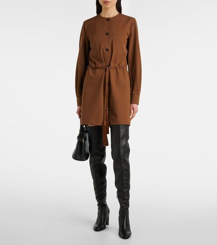 Maine belted wool gabardine playsuit - Max Mara - Modalova