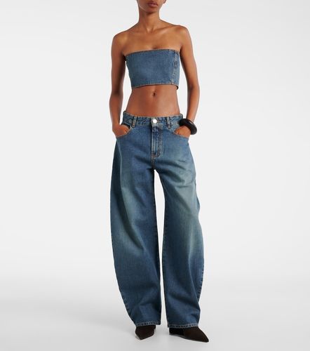 Alaïa Jeans barrel a vita alta - Alaia - Modalova