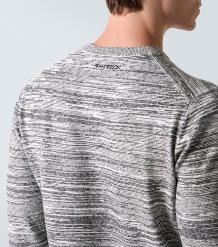Camicia Henley in misto cotone e lino - JW Anderson - Modalova