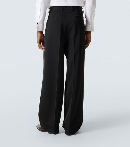 Wool and silk-blend gabardine suit pants - Dolce&Gabbana - Modalova