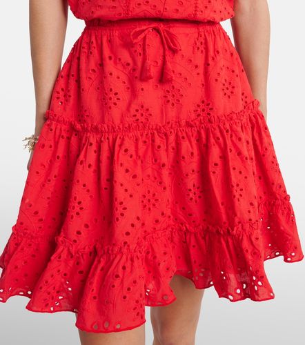 Vestido corto Clara de algodón - Poupette St Barth - Modalova