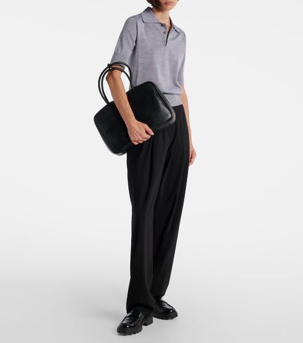 Ami Paris Polo in lana e seta - Ami Paris - Modalova