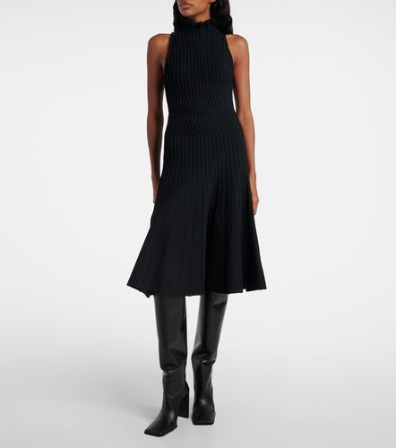 Alaïa Abito midi in maglia a coste - Alaia - Modalova