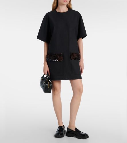 Sequined wool-blend minidress - Plan C - Modalova