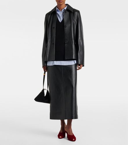 Toteme Leather jacket - Toteme - Modalova