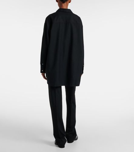 Luka virgin wool flannel shirt - The Row - Modalova