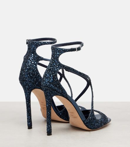 Sandali Azia 110 con glitter - Jimmy Choo - Modalova