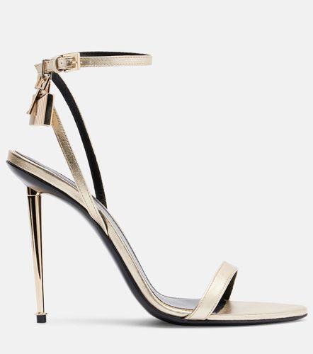 Tom Ford Metallic leather sandals - Tom Ford - Modalova