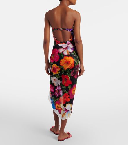 Pareo de algodón floral - Dolce&Gabbana - Modalova