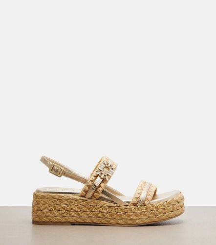 Sandali espadrillas con platform e cristalli - Roger Vivier - Modalova