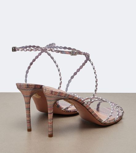 Love Struck embellished leather sandals - Aquazzura - Modalova
