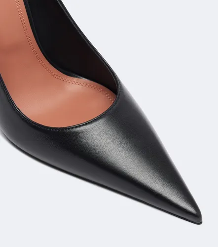 Amina Muaddi Barbara leather pumps - Amina Muaddi - Modalova