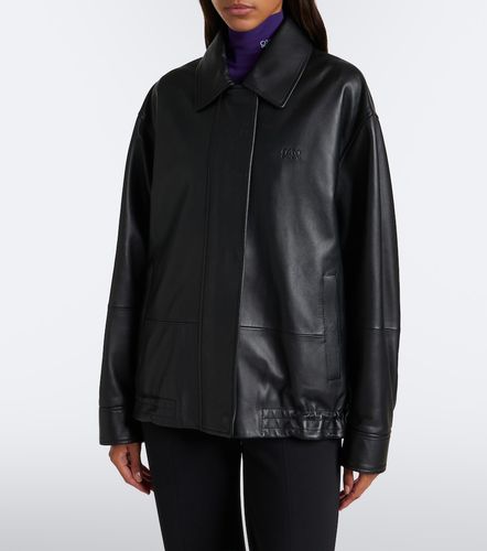 Loewe Oversized leather jacket - Loewe - Modalova