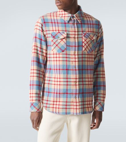 Camisa Al's Run de cachemir a cuadros - God's True Cashmere - Modalova