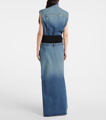 Alaia Denim maxi skirt - Alaia - Modalova