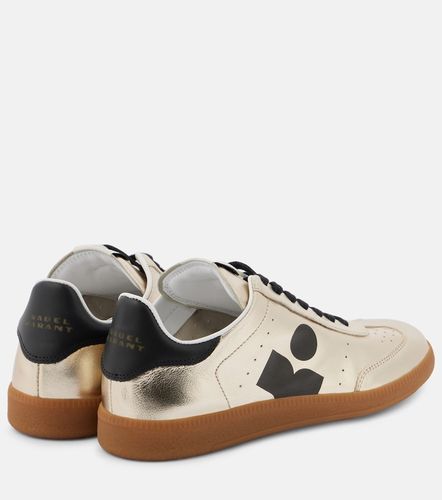 Kaycee metallic-leather sneakers - Isabel Marant - Modalova