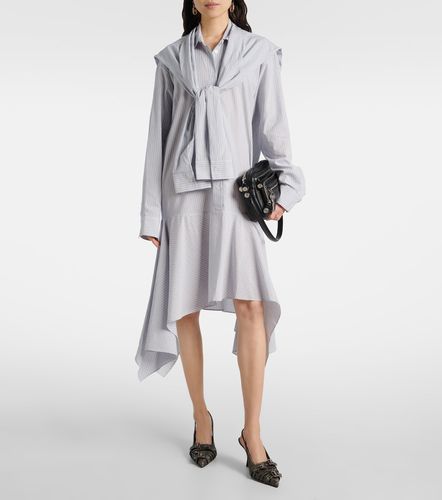 Vestidio camisero a rayas con capas - Acne Studios - Modalova
