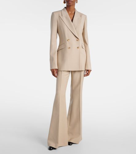 Rhein high-rise wool flared pants - Gabriela Hearst - Modalova