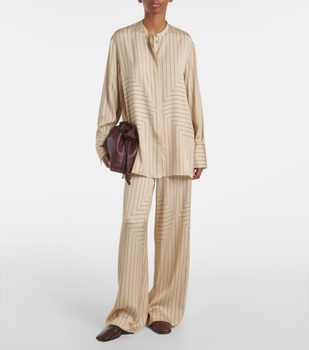 Pantaloni Hulin in misto seta a gamba larga - Joseph - Modalova