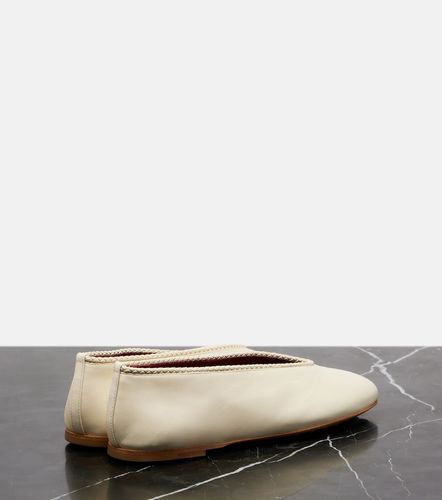 Bailarinas Rosa de piel - Bottega Veneta - Modalova