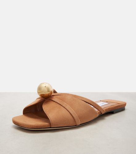 Jimmy Choo Sandali Siva in suede - Jimmy Choo - Modalova