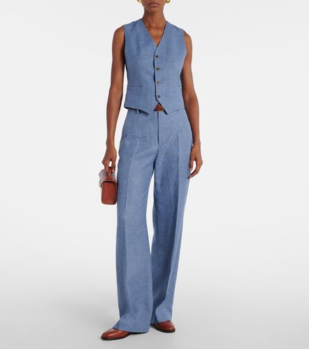 Chaleco de sarga de lino y algodón - Polo Ralph Lauren - Modalova