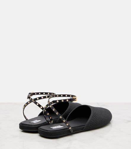 Alaïa Slingback-Ballerinas mit Leder - Alaia - Modalova