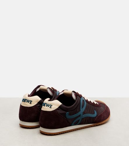 Ballet Runner 2.0 suede-trimmed sneakers - Loewe - Modalova