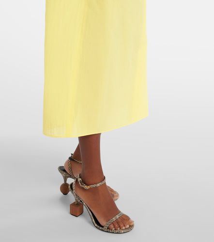 Abito midi Drap in popeline di misto cotone - Jacquemus - Modalova