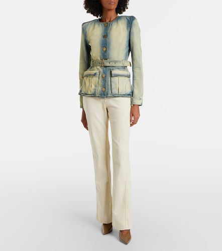 Balmain Jeans bootcut a vita alta - Balmain - Modalova