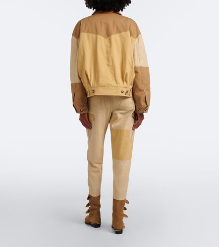 Patchwork-Cargohose Renzae aus Baumwolle - Marant Etoile - Modalova