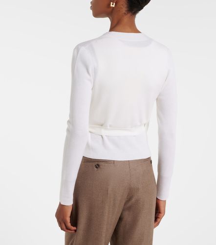 Virgin wool wrap cardigan - Jardin des Orangers - Modalova