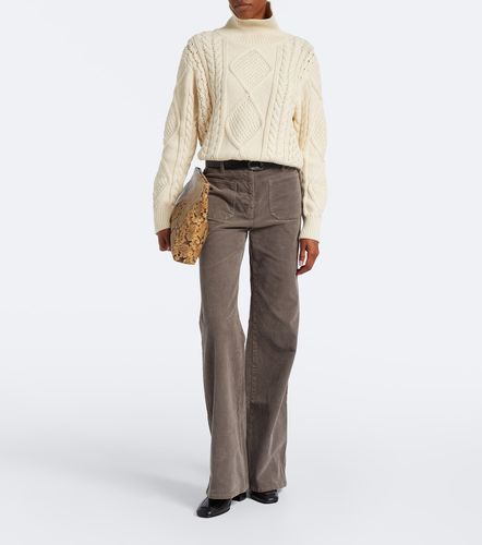 Pullover Kimmy in cotone e cashmere a trecce - Nili Lotan - Modalova